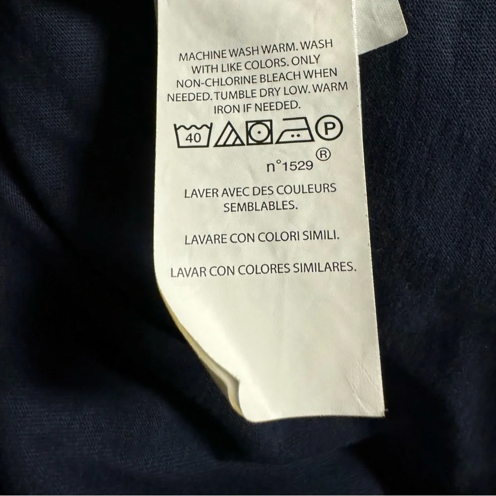 Polo Ralph Lauren size 3XB navy blue long sleeve‎ tshirt